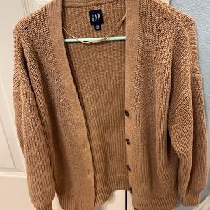 Gap camel colored cardigan